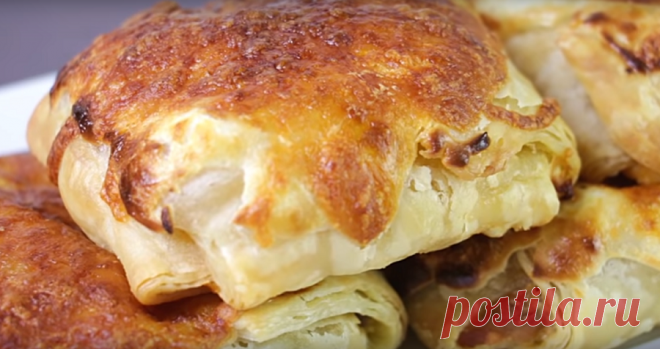 Конвертики с мясной начинкой - Идеальная хозяйка