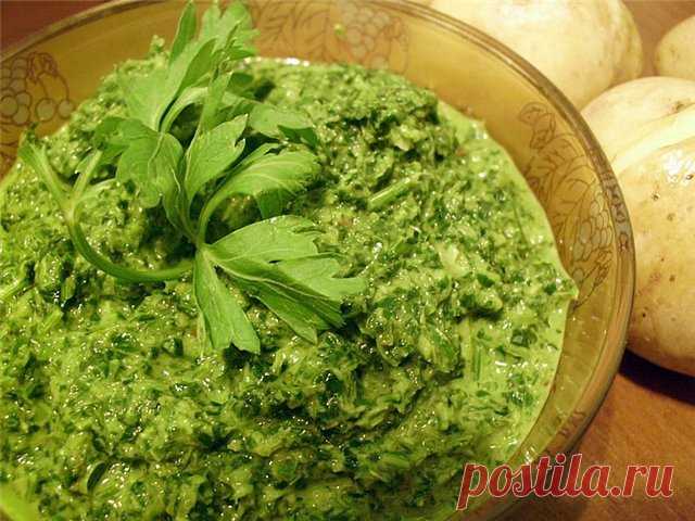 Чимичурри (зеленый соус)