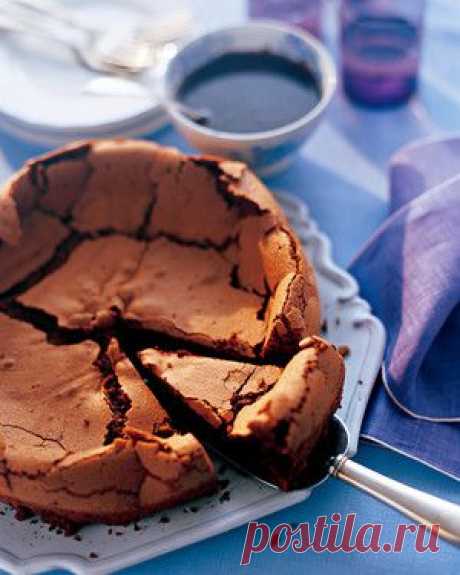 Chocolate Cake with Espresso Glaze Espresso and chocolate are a classic pair and you'll love it in this flourless cake recipe.