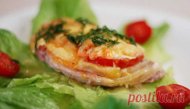 Мясо по-французски с помидорами рецепт с фото от ЕдаНям