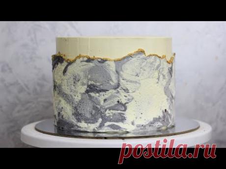 Мраморный торт. НЕОБЫЧНОЕ УКРАШЕНИЕ ТОРТА. Как украсить торт под мрамор. Украшаем торт без насадок Видео Привет друзья, сейчас набирает популярность мраморное оформление торта. Я решила  раскрыть вам секреты такого украшения? чтобы вы могли с легкостью по — Смотреть на imperiya.by