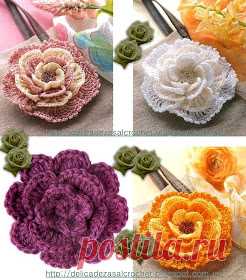 Delicadezas ванной крючком Габриэла: сайт tutoriales Флорес