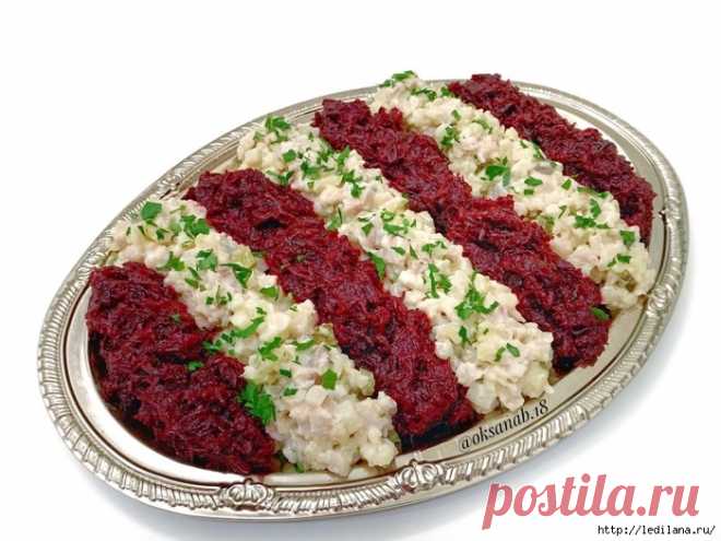 Простой и очень вкусный салат с сельдью - отличная алтернатива «Шубе»