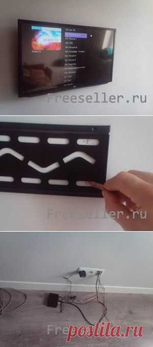 Как повесить телевизор на стену
