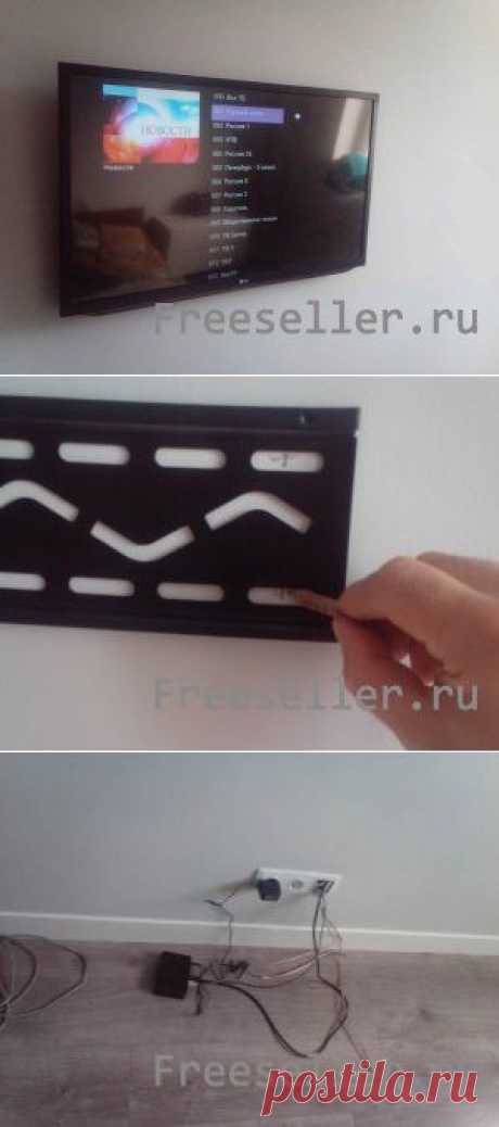 Как повесить телевизор на стену