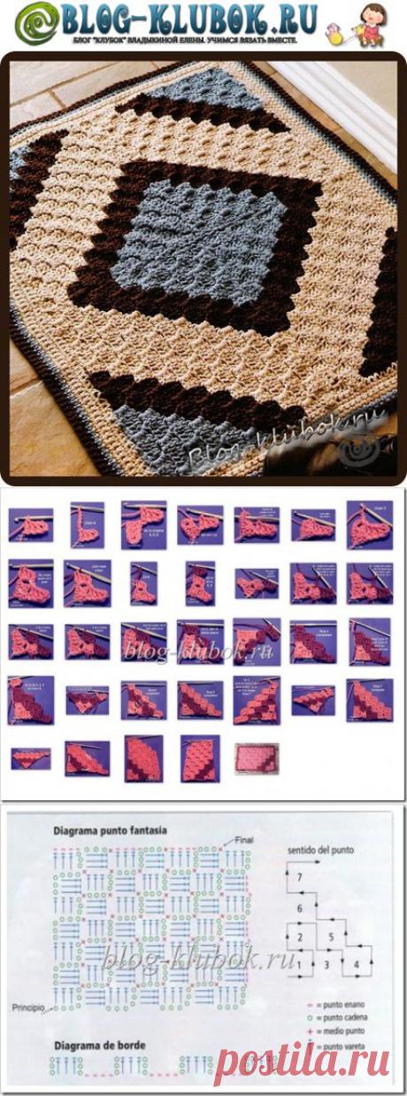 Вязание по диагонали | Уроки вязания крючком и спицами для начинающих бесплатно, модели, схемы и описания с