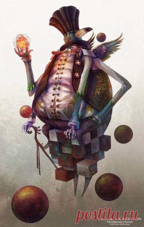 Иллюстрация мультипликатора Po-Wen