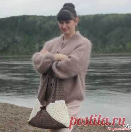Сумка крючком из треугольников - Вязание - Страна Мам