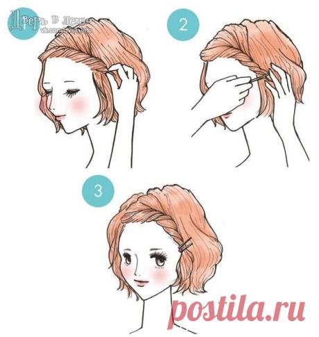 Лёгкие простые причесочки (подборка) / Прически / ВТОРАЯ УЛИЦА