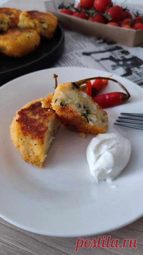 Яичные котлеты для завтрака - рецепт автора Ирина Ищенко