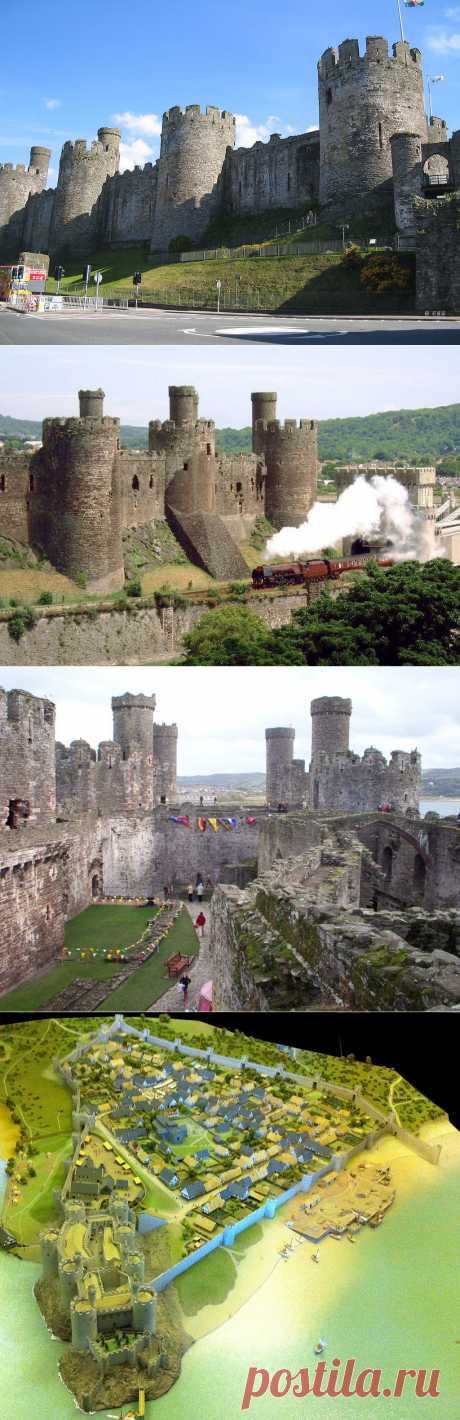 Мрачные стены замка Конуэй