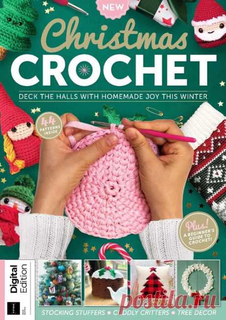 Вязаные проекты крючком в журнале «Christmas Crochet - 1st Edition 2022» | Интересные идеи для вдохновения Специальный ежегодный выпуск Christmas включает проекты для рукодельниц. Вы найдете дизайны для вязания крючком, а также полноразмерные шаблоны выкроек, схем и инструкций, которые сделают ваш праздник творчества приятным и полезным. Поскольку до Рождества осталось несколько месяцев, у вас...