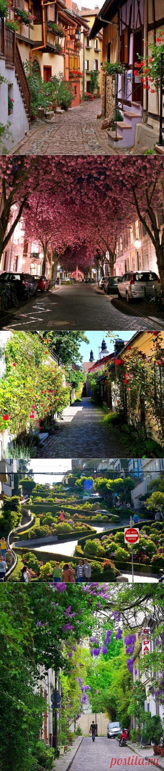 Уютные городские улицы со всего мира