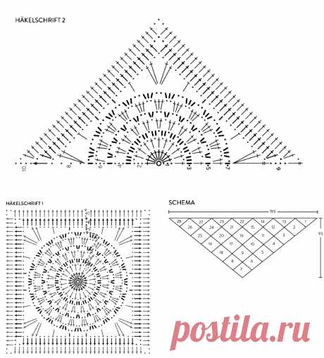Ergahandmade: FREE crochet diagrams