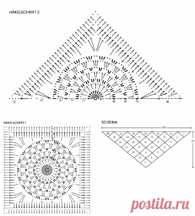 Ergahandmade: FREE crochet diagrams