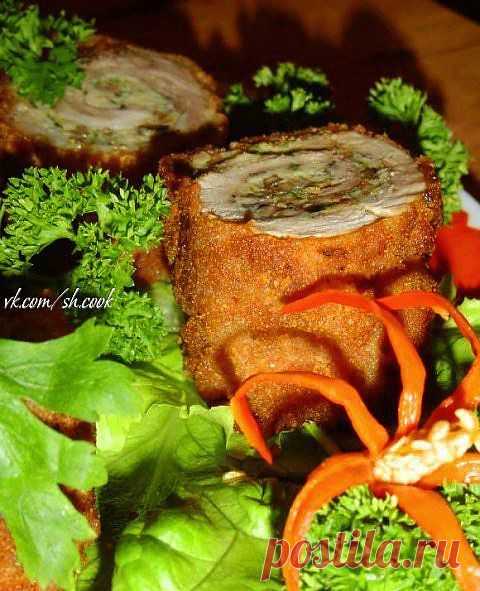Горячая закуска "Русские пенёчки".