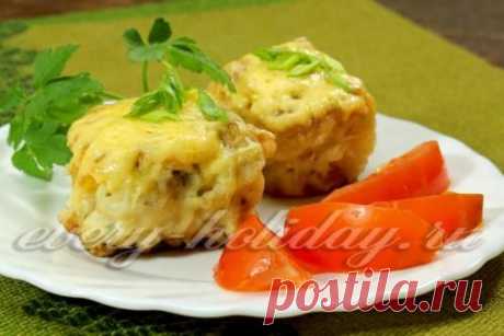 Рыба под сырной шубой, запеченная в духовке - рецепт