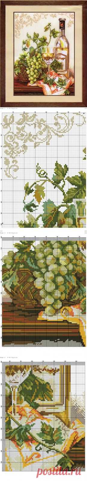 (EN) Cross embroidery design, cross embroidery:ru] Схема вышивки натюрморт. Вышивка крестом схемы натюрморты бесплатно | Все о рукоделии: схемы, мастер классы, идеи на сайте labhousehold.com