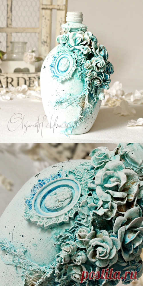 Wild Orchid Crafts: Blue Bottle