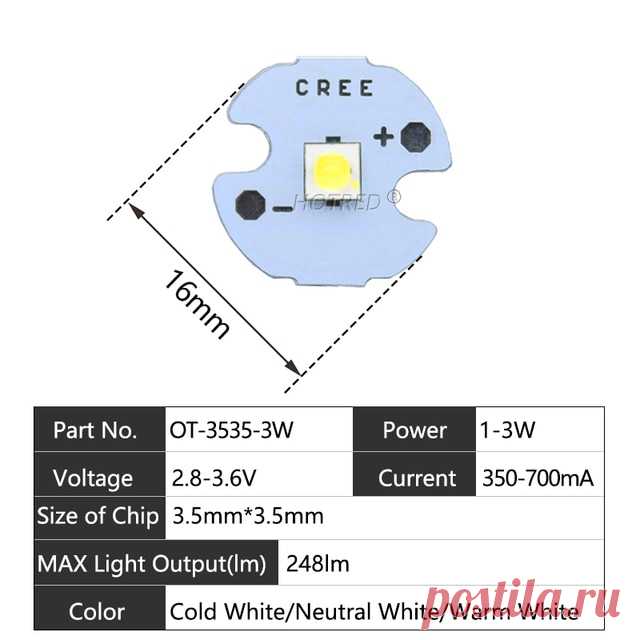 10 шт. 1 Вт 3 Вт 3535 SMD высокомощный светодиодный диодный чип эмиттер холодный белый теплый белый Заменить CREE XPE XP-E XPG2 для фонарика для велосипеда - купить по выгодной цене | AliExpress $2@10pcs