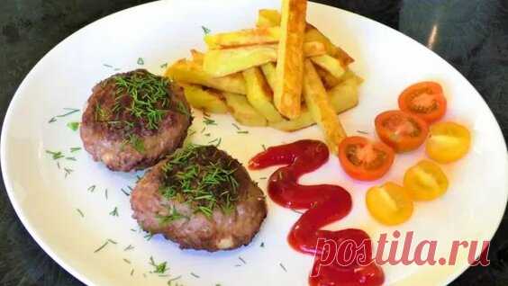 Сочный Бифштекс из натурального мясного фарша. - смотреть онлайн в поиске Яндекса по Видео