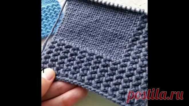 Простой узор Имитация резинки!
Наберите нечетное количество петель и вяжите по схеме ниже:

Базовый ряд: кром, изнаночные, кром.
1 ряд: кром, *2 изн, обвить 2 - ую петлю (смотрите видео)*, кром.
2 ряд: кром, изнаночные, кром.
Повторять 1 и 2 ряды.
Подробное видео: https://youtu.be/_3yI02oBNZU