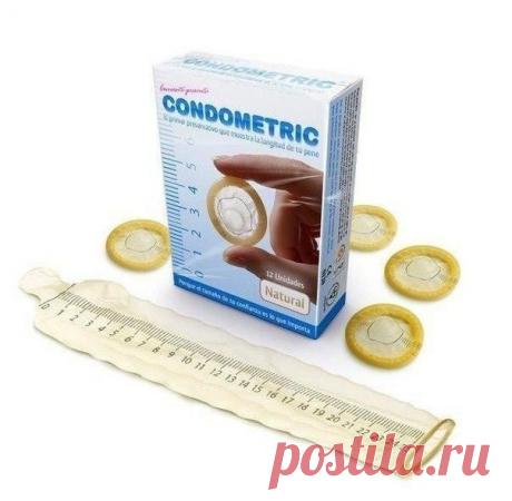 Презервативы с линейкой / Занимательная реклама