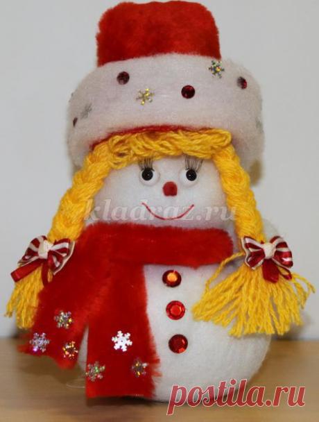 Снеговики своими руками