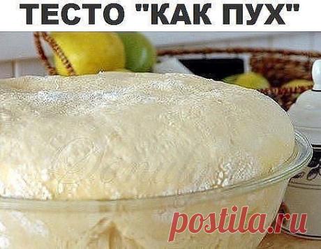 ТЕСТО "КАК ПУХ"