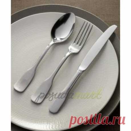 Набор столовых приборов 6 персон 24 предмета нержавеющая сталь 18/10 серебристый серия Vieux Paris Guy Degrenne 206260 с доставкой - Posudamart.Ru