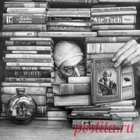 Карандашные шедевры, так похожие на черно-белые фотографии: