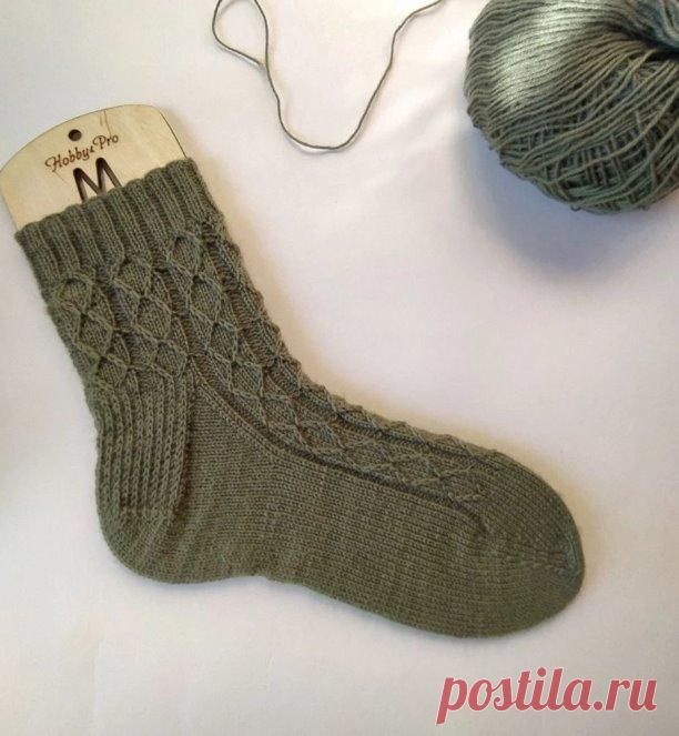 Схема узора для носочков.