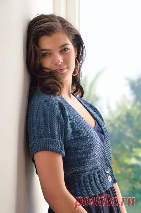 Вязание кардигана Cheryl, Honey