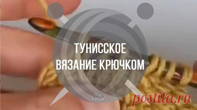 Тунисское вязание крючком (Видео) | Вяжем Тут
Что такое «тунисская техника»?
Особый вид вязания крючком, иногда еще называют «афганским». одно из важных достоинств — значительная экономия нити.

Для того, чтобы освоить тунисскую технику, необходимо приобрести специальный крючок. Он значительно длиннее обычного и имеет ограничитель на конце, чтобы избежать сползания полотна.