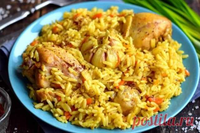 Плов с курицей в афганском казане — Дачный участок