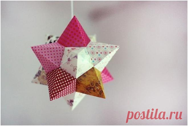 ​Объёмная звезда Объёмная звездаОбъёмная звезда для развития у ребенка понимания геометрии сложных фигур.