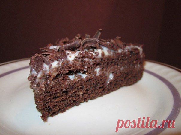 Шоколадный торт "Обыкновенное чудо" - проще и вкуснее которого найти просто невозможно!