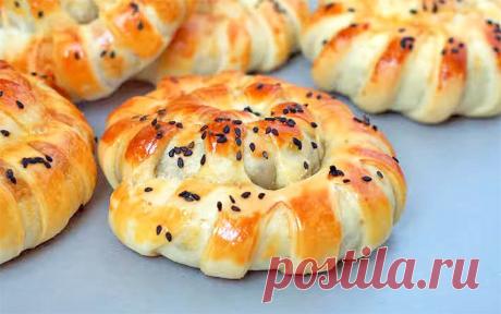 Улитки из теста с фаршем | Рецепты на SuperKuhen.ru