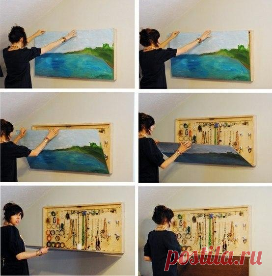 Идеи для хранения украшений — Сделай сам, идеи для творчества - DIY Ideas