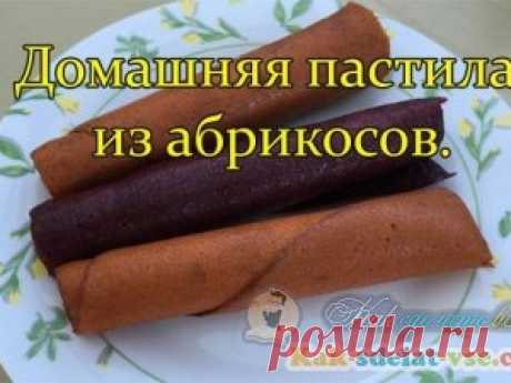 Пастила из абрикосов