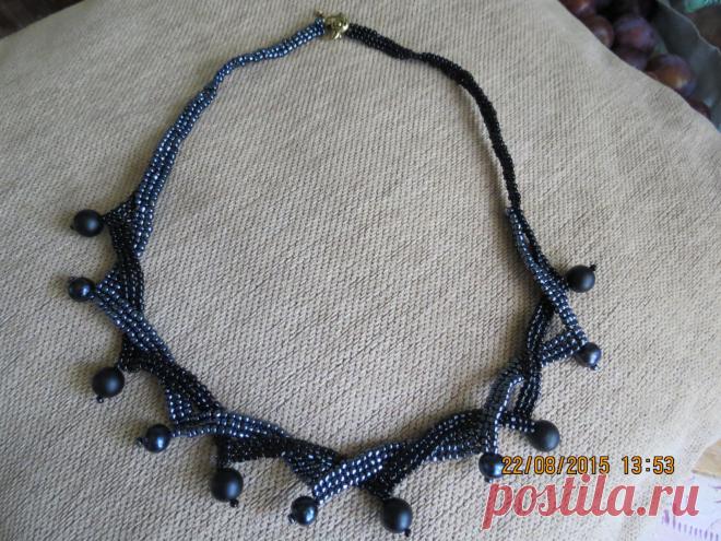 Колье " Позднее свидание"