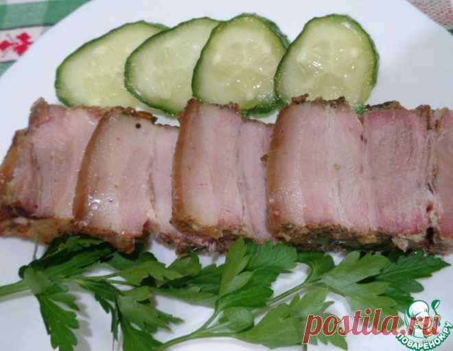 Грудинка пряная – кулинарный рецепт