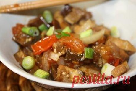 Рецепт быстрого соте из баклажанов - Быстрый обед и ужин