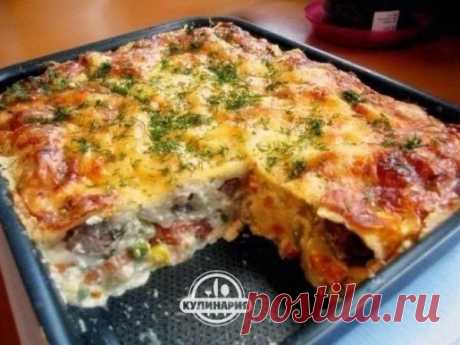 ЗАПЕКАНКА С КУРИЦЕЙ И ОВОЩАМИ | Vkusno.co - готовим легко!