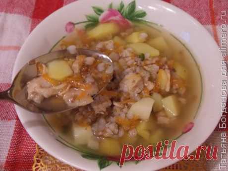 Куриный суп с гречкой