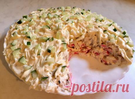 Салат «Морское дно» - Кулинарный блог Чтобы поднять настроение себе и своим близким, я иногда готовлю вкусный салат под названием «Морское дно». Его рецепт я узнала от своей подруги, которая поделилась со мной вкусным...