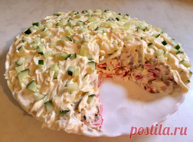 Салат «Морское дно» - Кулинарный блог Чтобы поднять настроение себе и своим близким, я иногда готовлю вкусный салат под названием «Морское дно». Его рецепт я узнала от своей подруги, которая поделилась со мной вкусным...