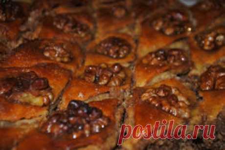 Блины на Масленицу: блинный пирог аля Пахлава