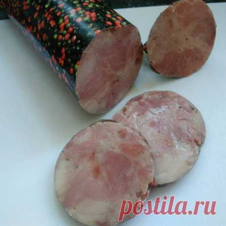 Ветчина домашняя с перчиком