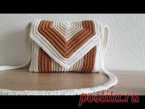 Летняя сумочка крючком.